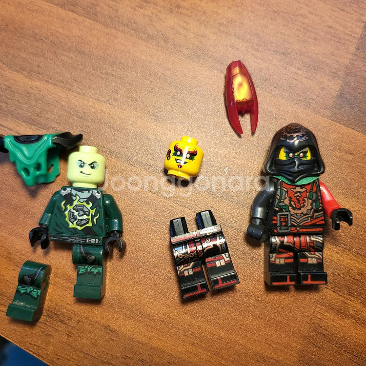 레고 시계바늘형제와 이블그린닌자입니다--3