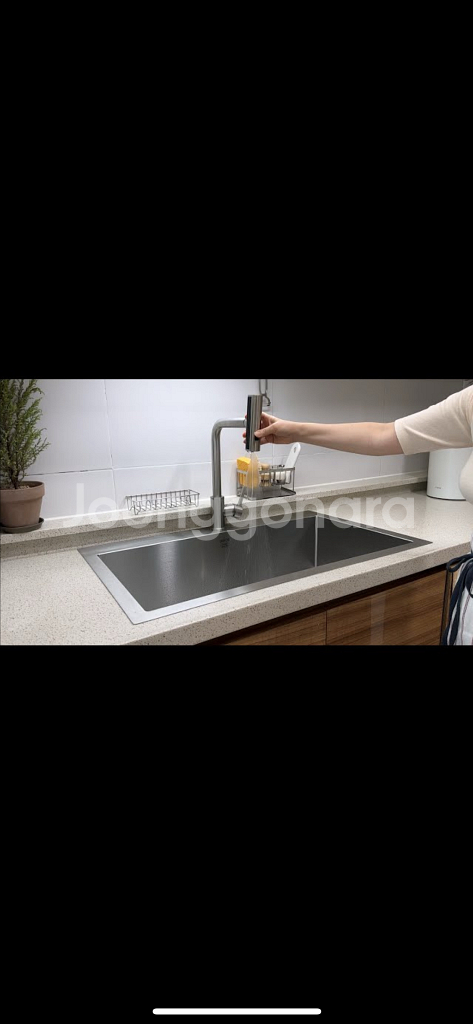 싱크퓨어 사각 싱크볼--0