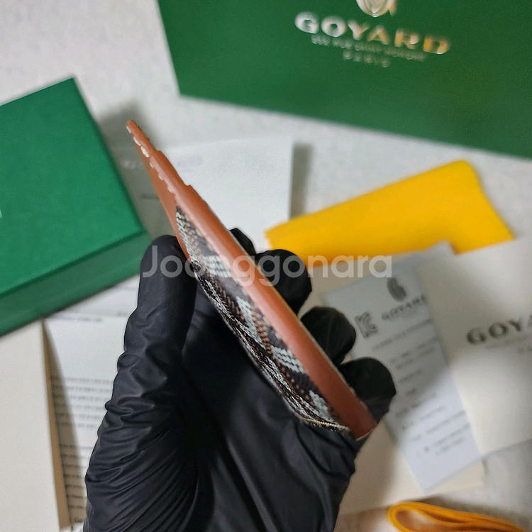 [새상품/풀구성]고야드 생쉴피스 카드홀더 카드지갑--3