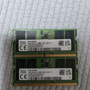 sk하이닉스 노트북DDR5 16GB 메모리 1개