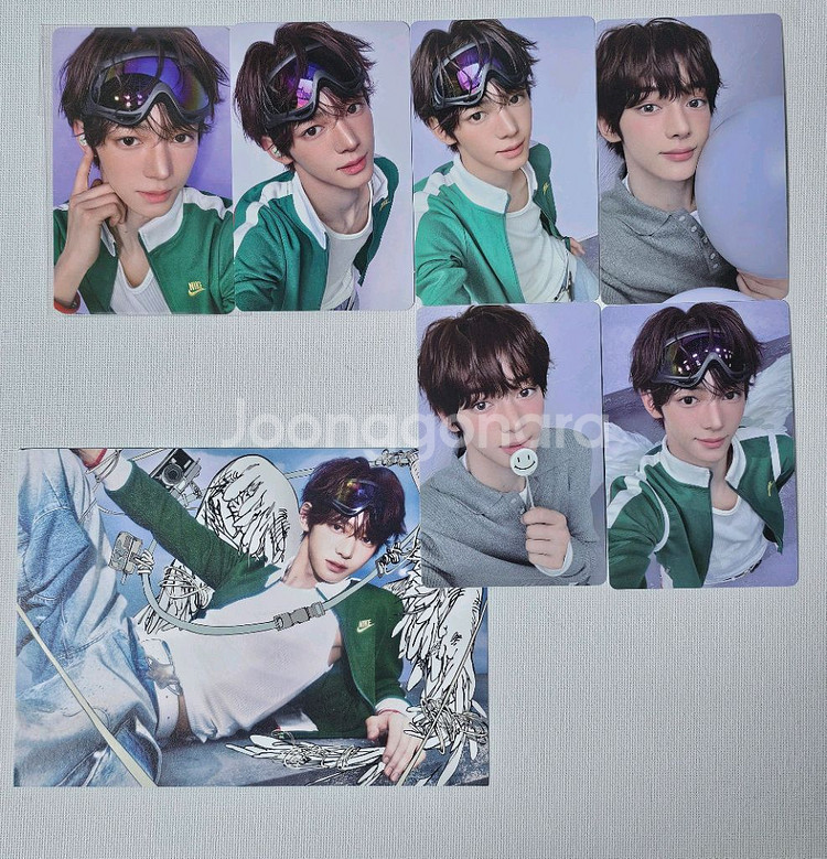 투어스 play hard 앨범 한진 세트+미공포 덤--0