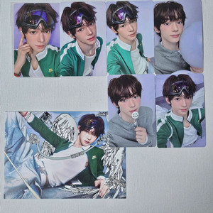 투어스 play hard 앨범 한진 세트+미공포 덤