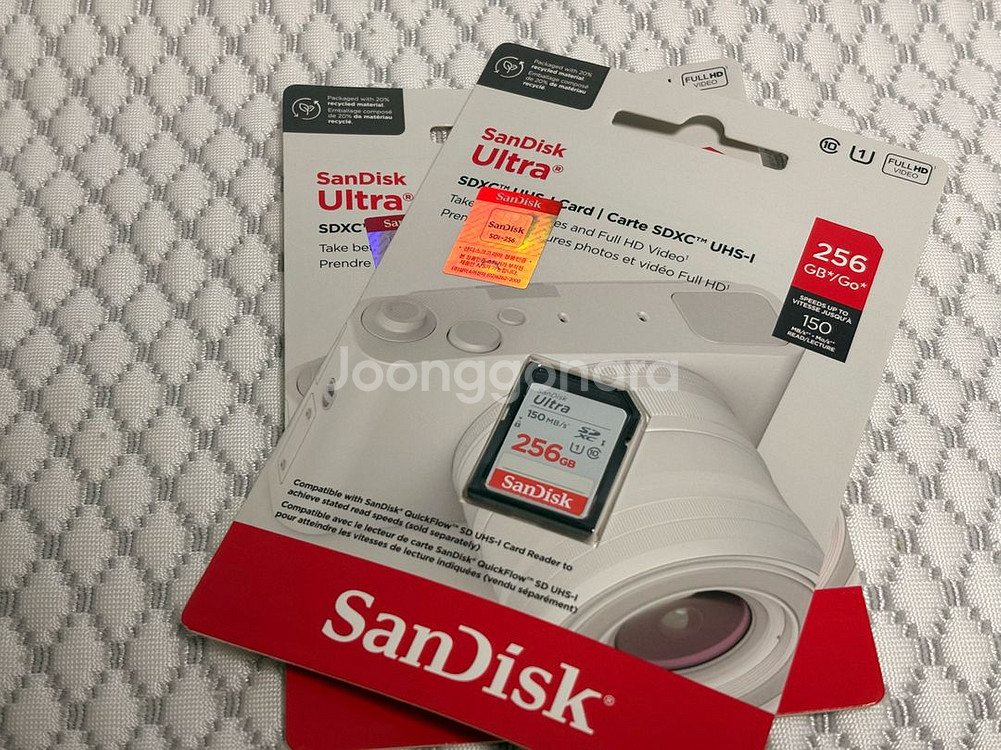 샌디스크SD카드 256GB 150MB--1
