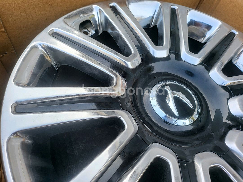 에쿠스VI 리무진 19인치 순정 알로이휠 한대분--1