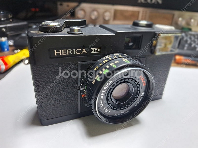 Herica 35F 헤리카 일본 필름카메라 희귀 레어템 빈티지 레트로 로모 앤틱--8