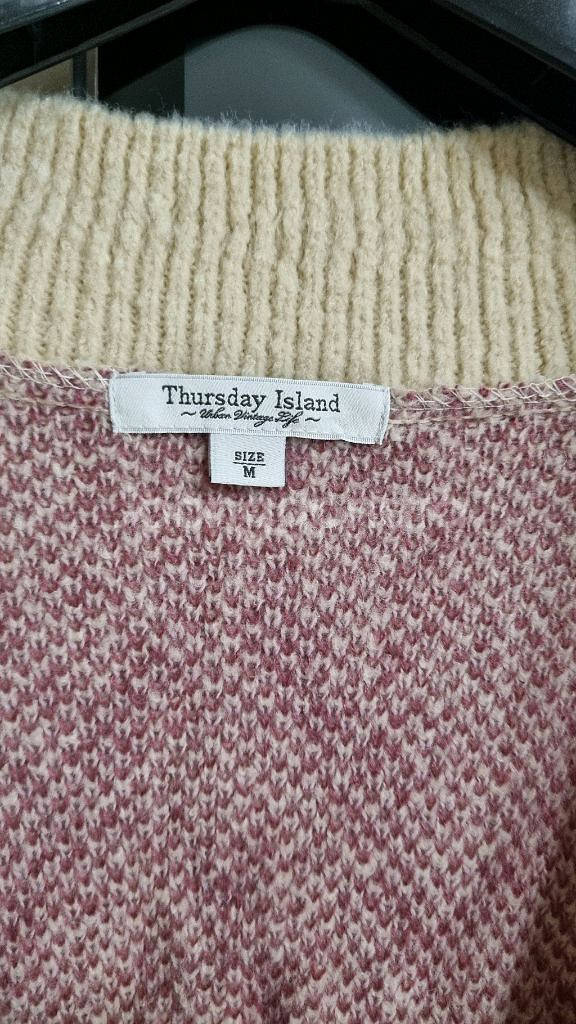 써스데이아일랜드 가디건--3