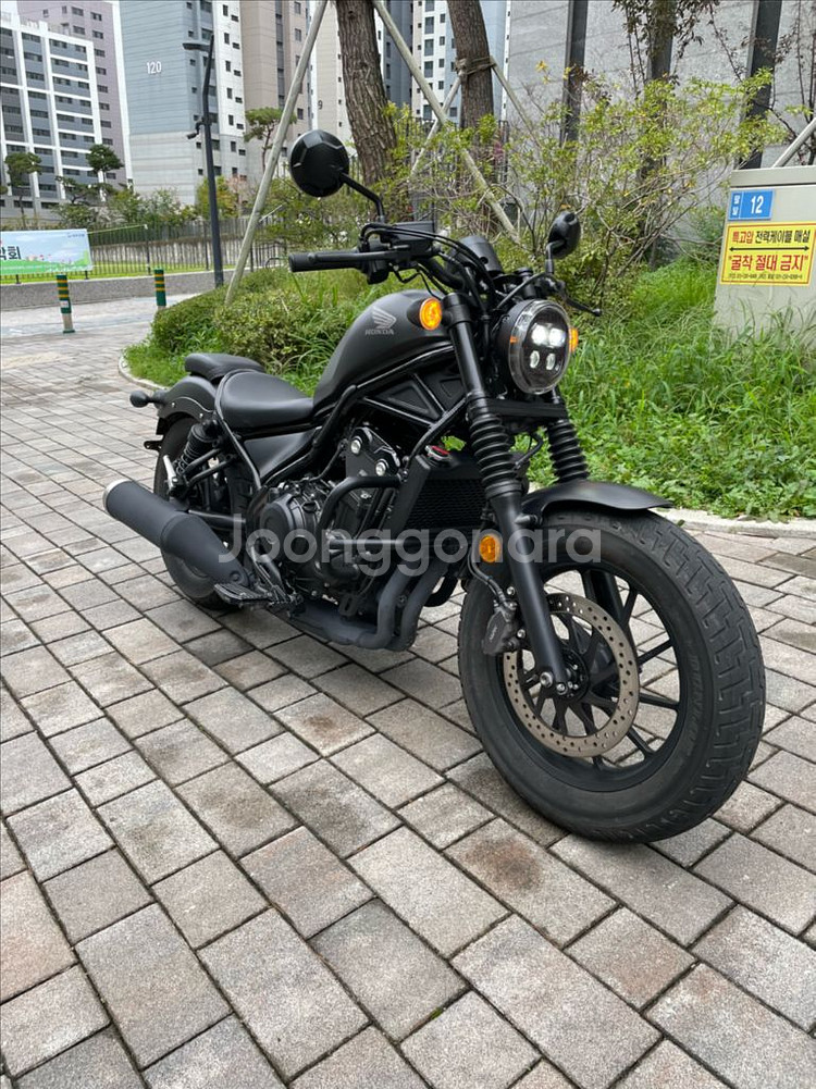 혼다 레블 500 오토바이--0