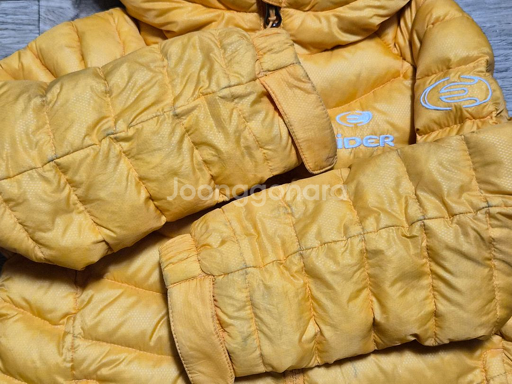 아이더 키즈. 덕다운 경량패딩 140--4
