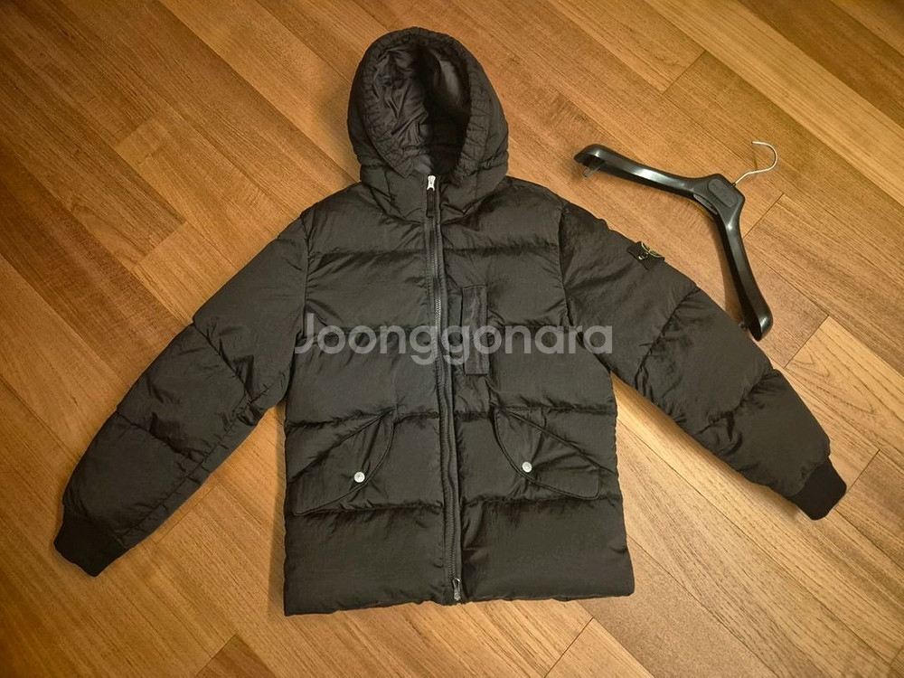 스톤아일랜드 22FW 나일론메탈 패딩 블랙 백화점정품M--1