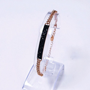 새상품,선물박스포장]마감좋은 체인 스와로브스키스톤 팔찌