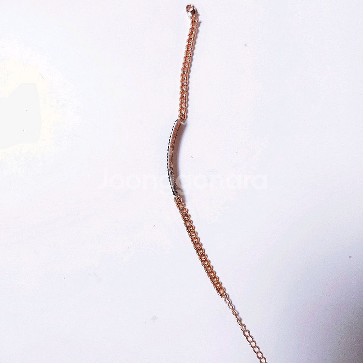 새상품,선물박스포장]마감좋은 체인 스와로브스키스톤 팔찌--2