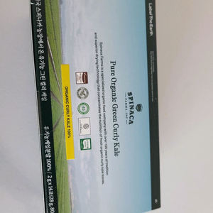 라벨디어스 컬리케일 미개봉새상품