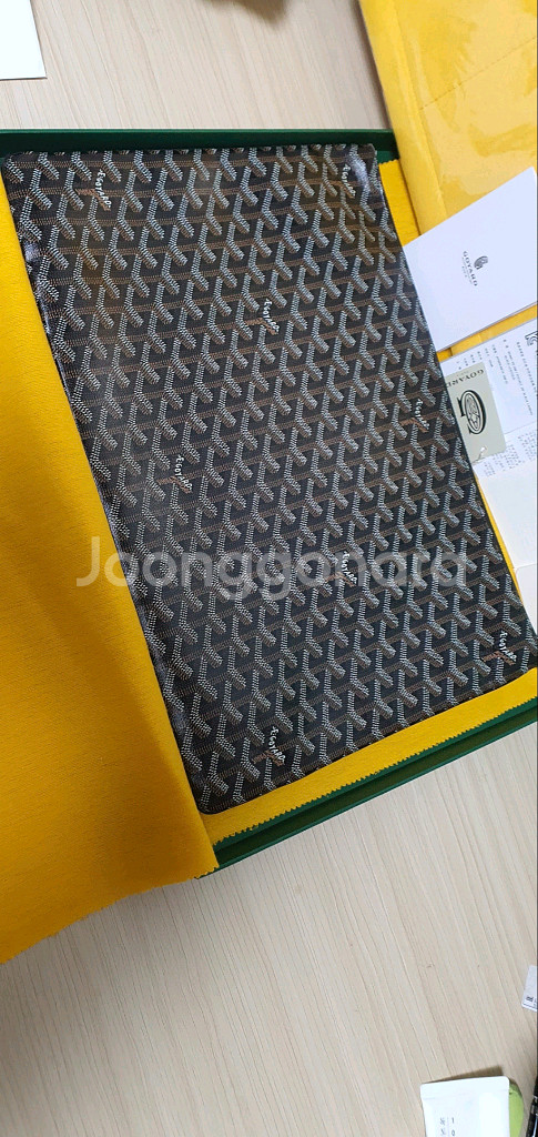 고야드 클러치백 GM 정품S급(영수증O)디올샤넬루이비통--2