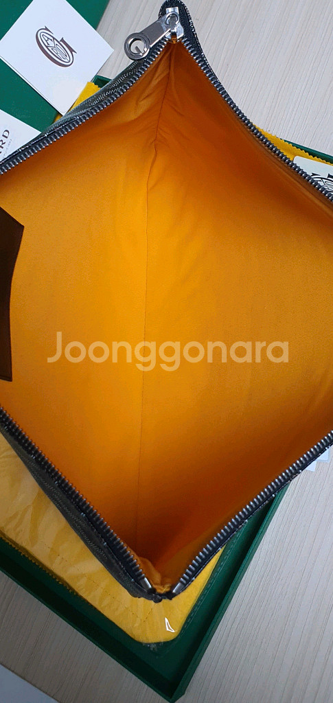 고야드 클러치백 GM 정품S급(영수증O)디올샤넬루이비통--8