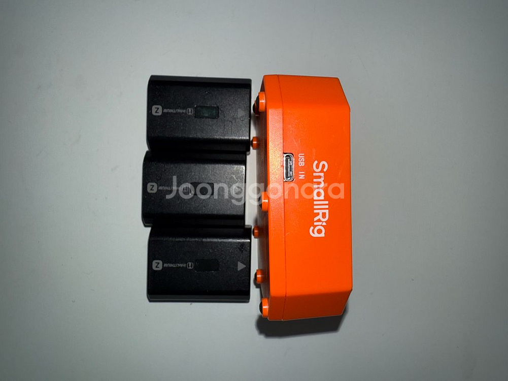 소니 NP-FX100 배터리 스몰리그4구 충전기--1