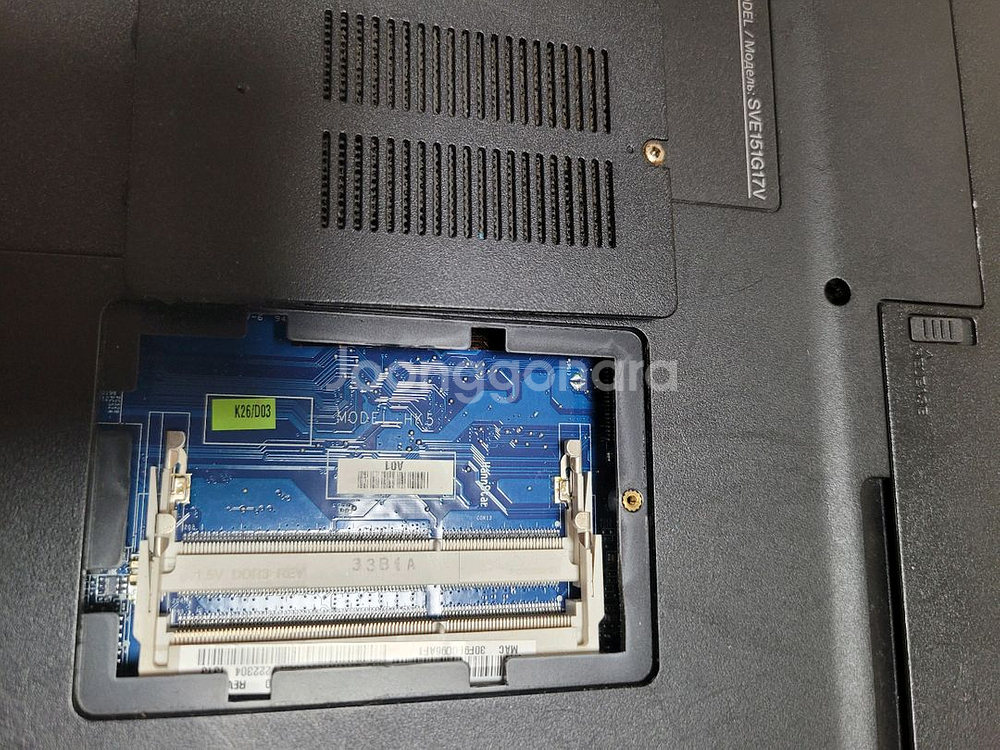 부품용 노트북 2대(hp sony)--4