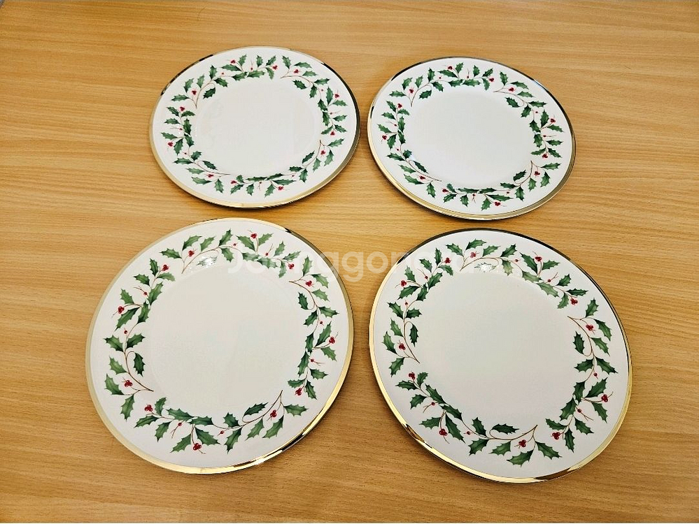 레녹스 홀리데이 크리스마스 그릇 세트--4