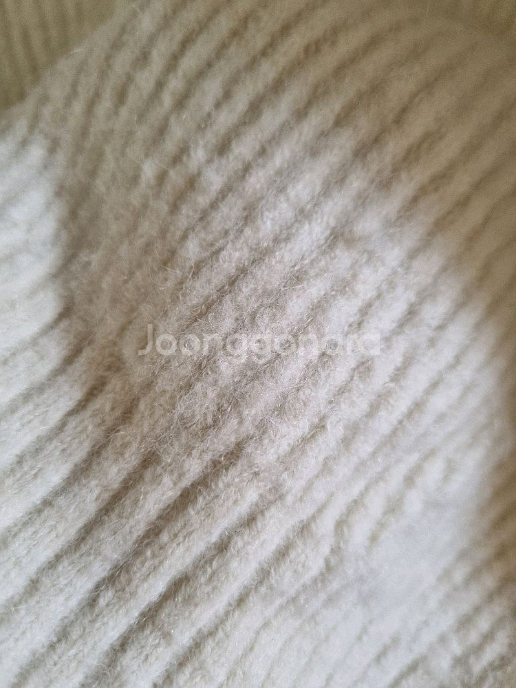 카라 하이넥 투웨이지퍼 집업 니트 가디건--3