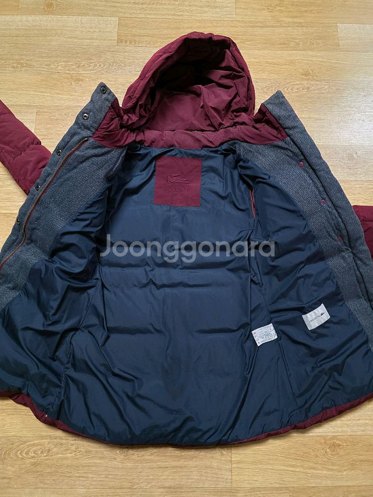 (택포)라코스테 오리패딩 여 90--2