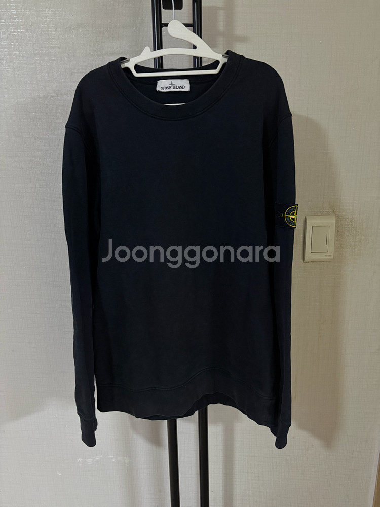스톤아일랜드 맨투맨 블랙 xl--0