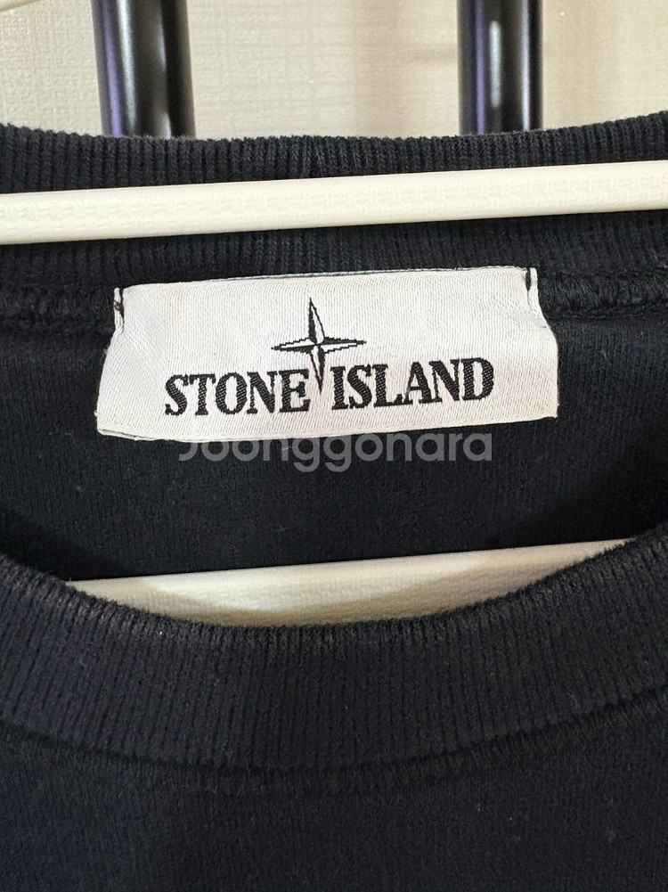 스톤아일랜드 맨투맨 블랙 xl--2