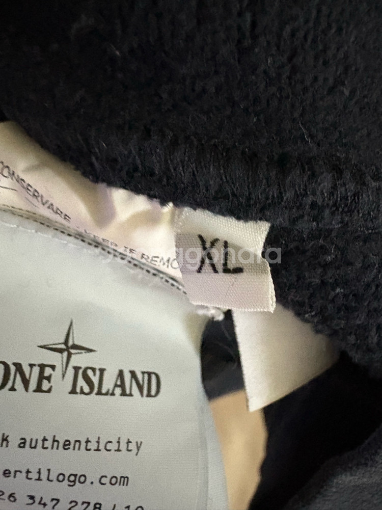 스톤아일랜드 맨투맨 블랙 xl--4