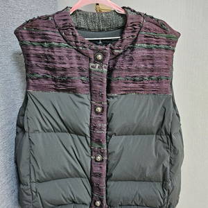 랑방컬렉션 핀턱 구스다운 베스트