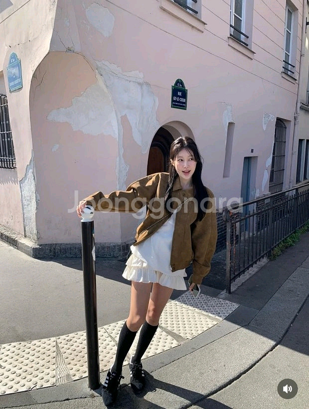 릴리코츠 뮤트레더자켓--1