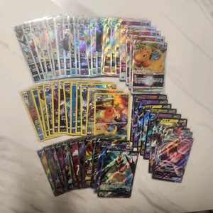 포켓몬카드 뮤 뮤츠 피카츄 망나뇽 등 CHR, SR 등