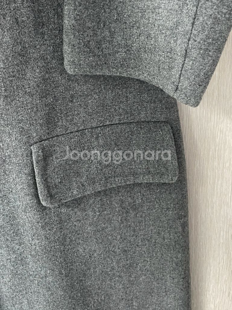 스튜디오 톰보이 핸드메이트 벨티드 코트 80사이즈 판매--4