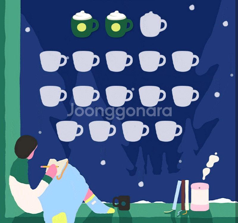 스타벅스 프리퀀시 미션 3500--0