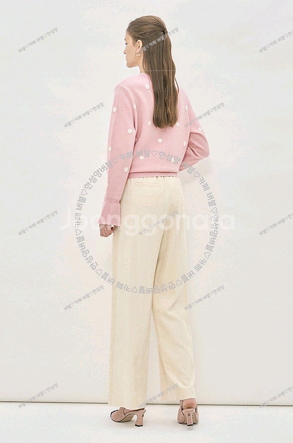 마인 러블리 도트 니트--2