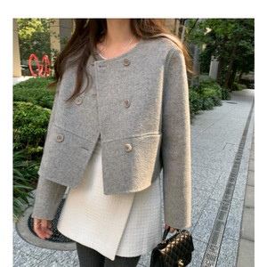 프리티영띵 숏 핸드메이드 코트