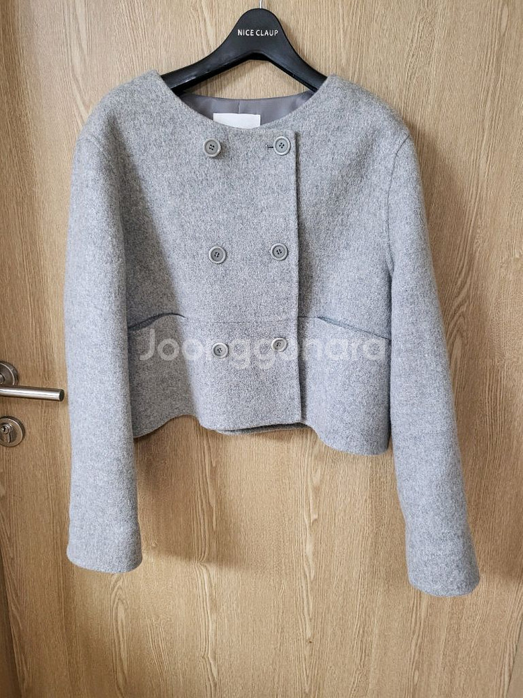 프리티영띵 숏 핸드메이드 코트--4