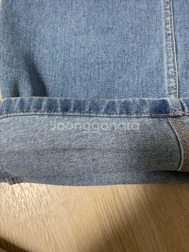 무탠다드 유아인콜라보 와이드데님팬츠26사이즈판매--6