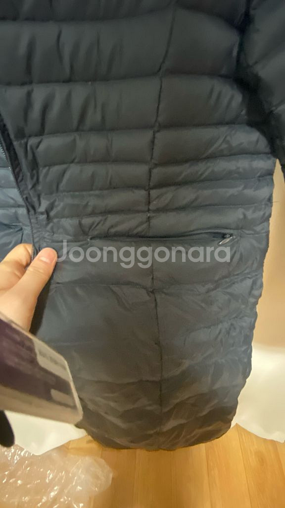 새상품 ) 여성 경량패딩+조끼셋트/구스 솜털 80/20--1