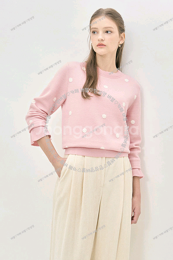 마인 러블리 도트 니트--0