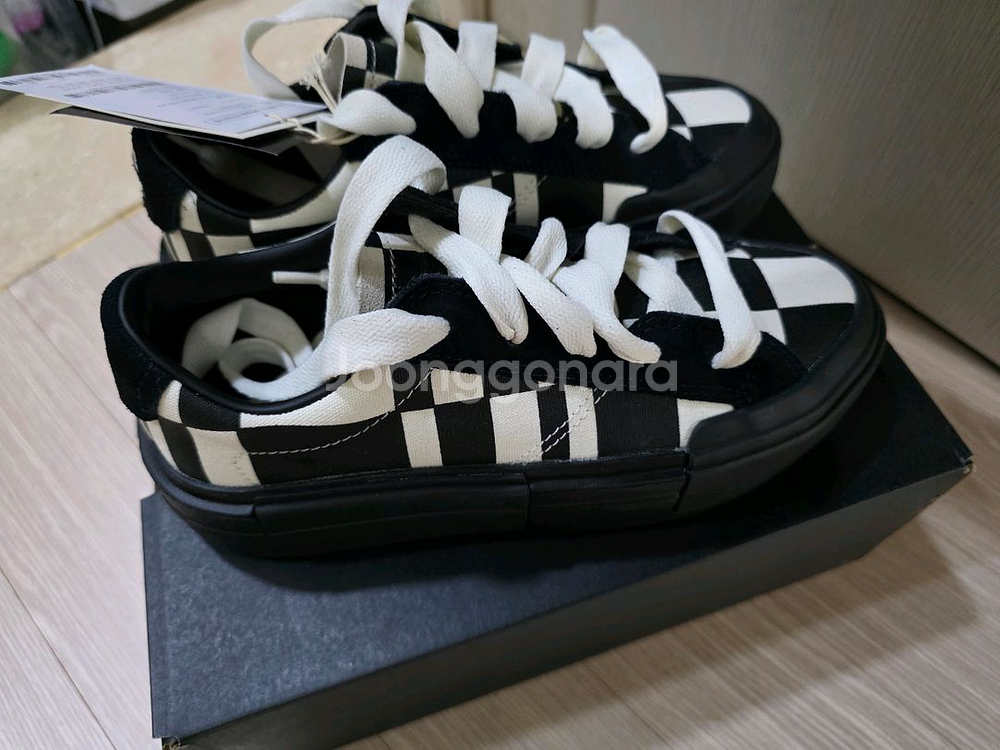 컨버스 척테일러 올스타 크루즈 체커드 블랙--1