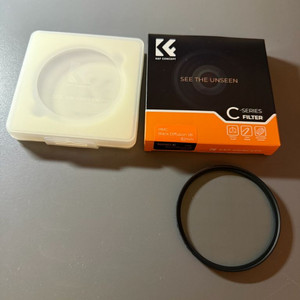 K&F CONCEPT NANO-C 1/8 블랙미스트 필터 AGC Glass 82mm