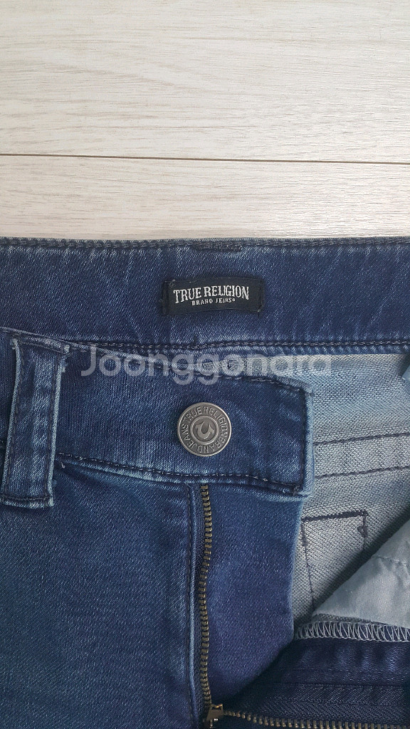 트루릴리전정품(사방스판) 밴딩청바지 31인치(No.436)드라이완료!--3