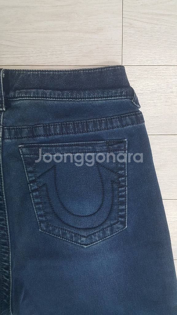 트루릴리전정품(사방스판) 밴딩청바지 31인치(No.436)드라이완료!--8