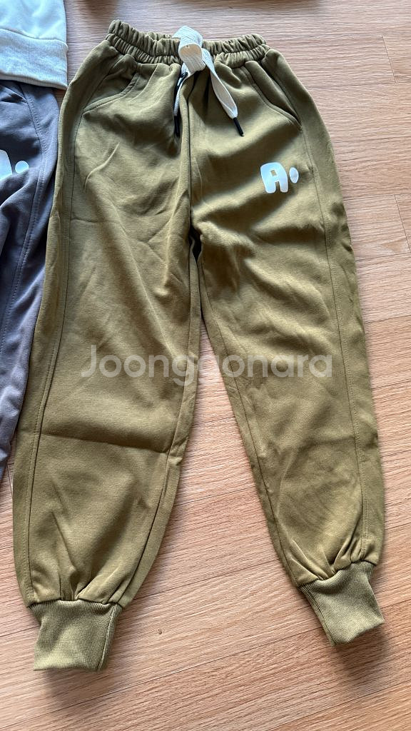 새상품)150 맨투맨 +바지 상하복 세트 묶음~--2