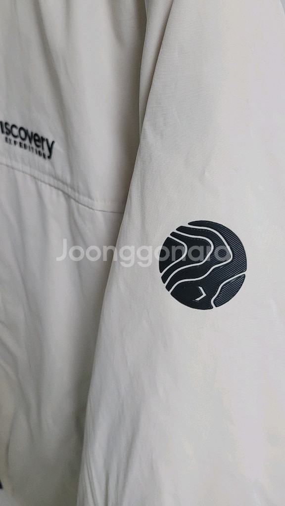 새상품)디스커버리 공용 유러피안 다운 숏패딩 100 L--1