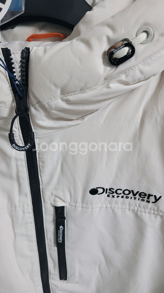 새상품)디스커버리 공용 유러피안 다운 숏패딩 100 L--2