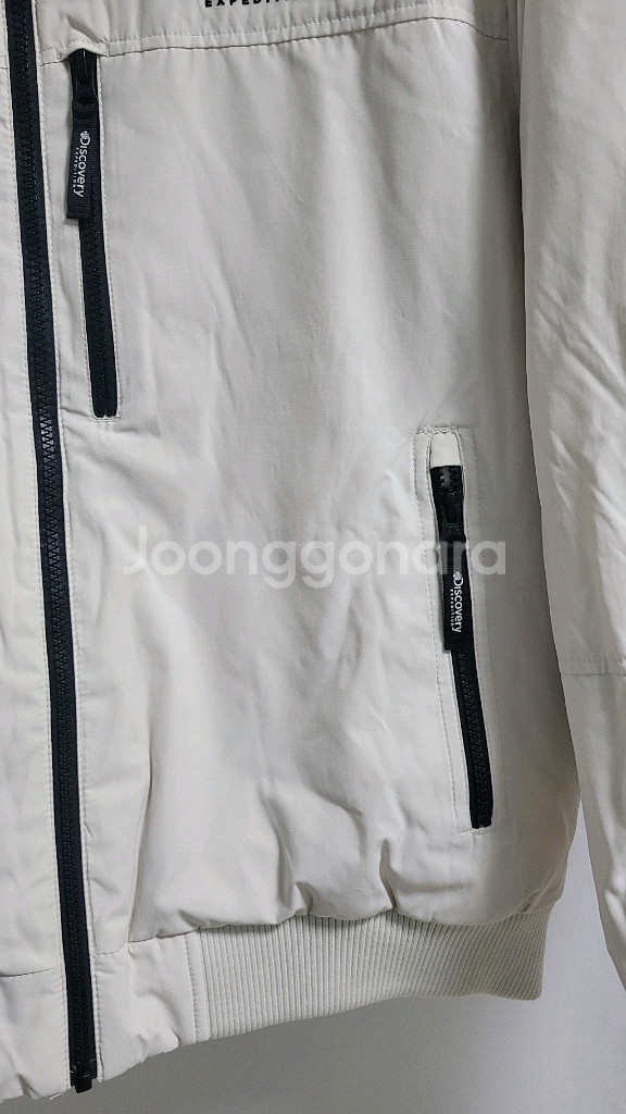 새상품)디스커버리 공용 유러피안 다운 숏패딩 100 L--3