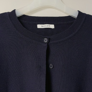 (F) 도톰 니트 가디건 네이비 한번 착용 상태 최상