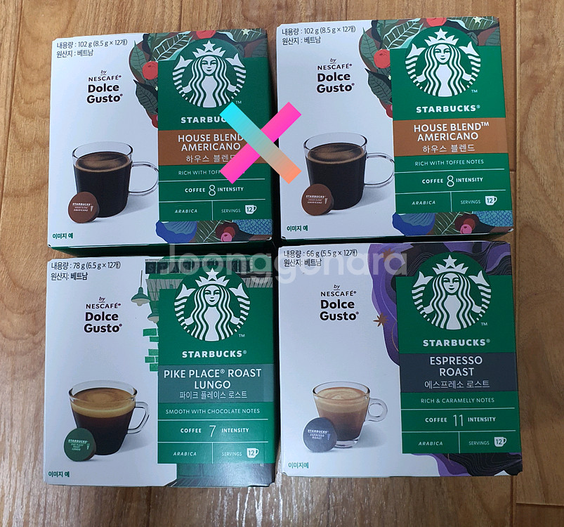 스타벅스 돌체구스토 캡슐 아메리카노 캡슐--0