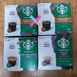 스타벅스 돌체구스토 캡슐 아메리카노 캡슐