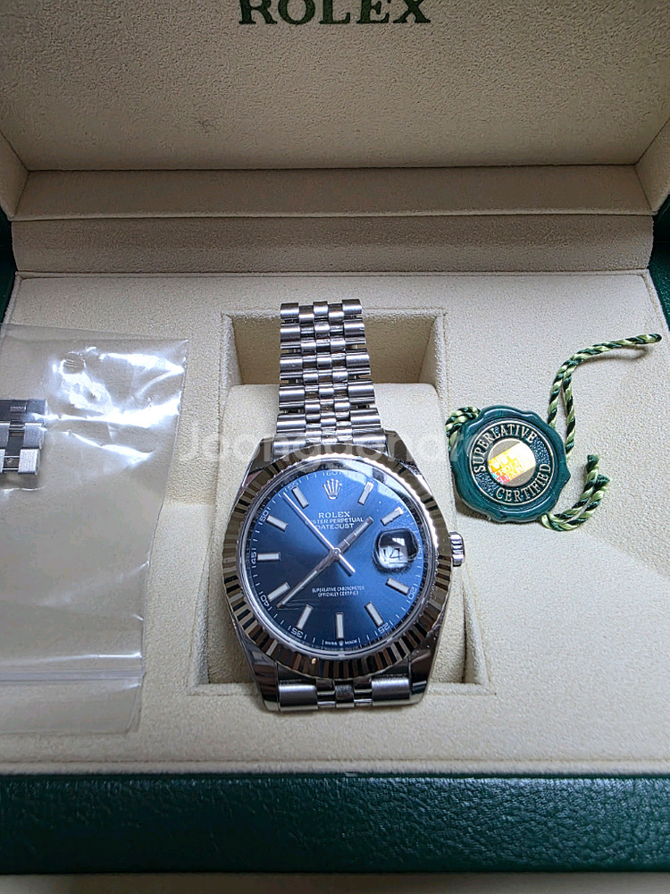 롤렉스 데이저스트 청판 41mm 시계--1