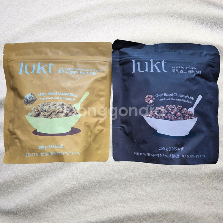 룩트 대용량 초코+피넛쿠키 세트--0